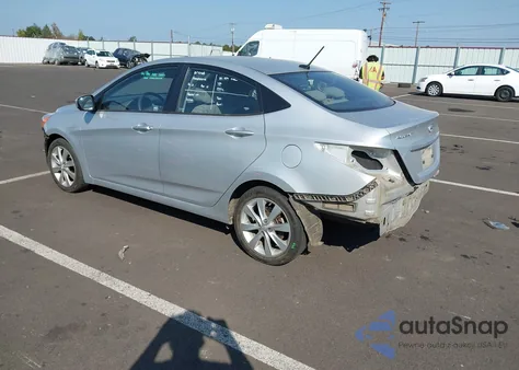 2014 Hyundai Accent Gls from USA, damaged, VIN KMHCU4AE7EU755385